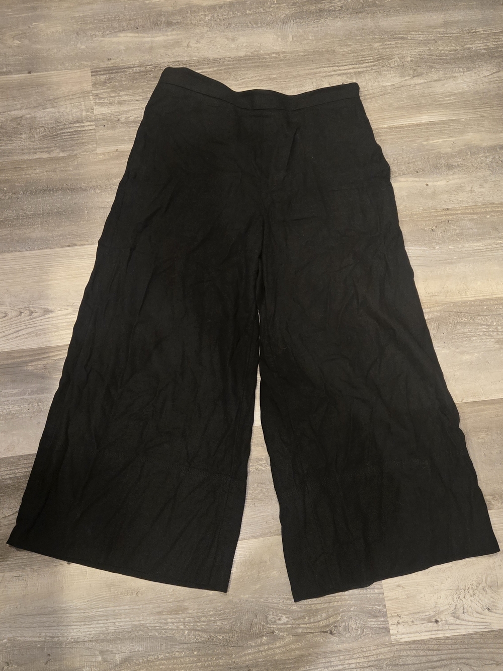 Banana Republic Black Wide-Leg Women's Pants